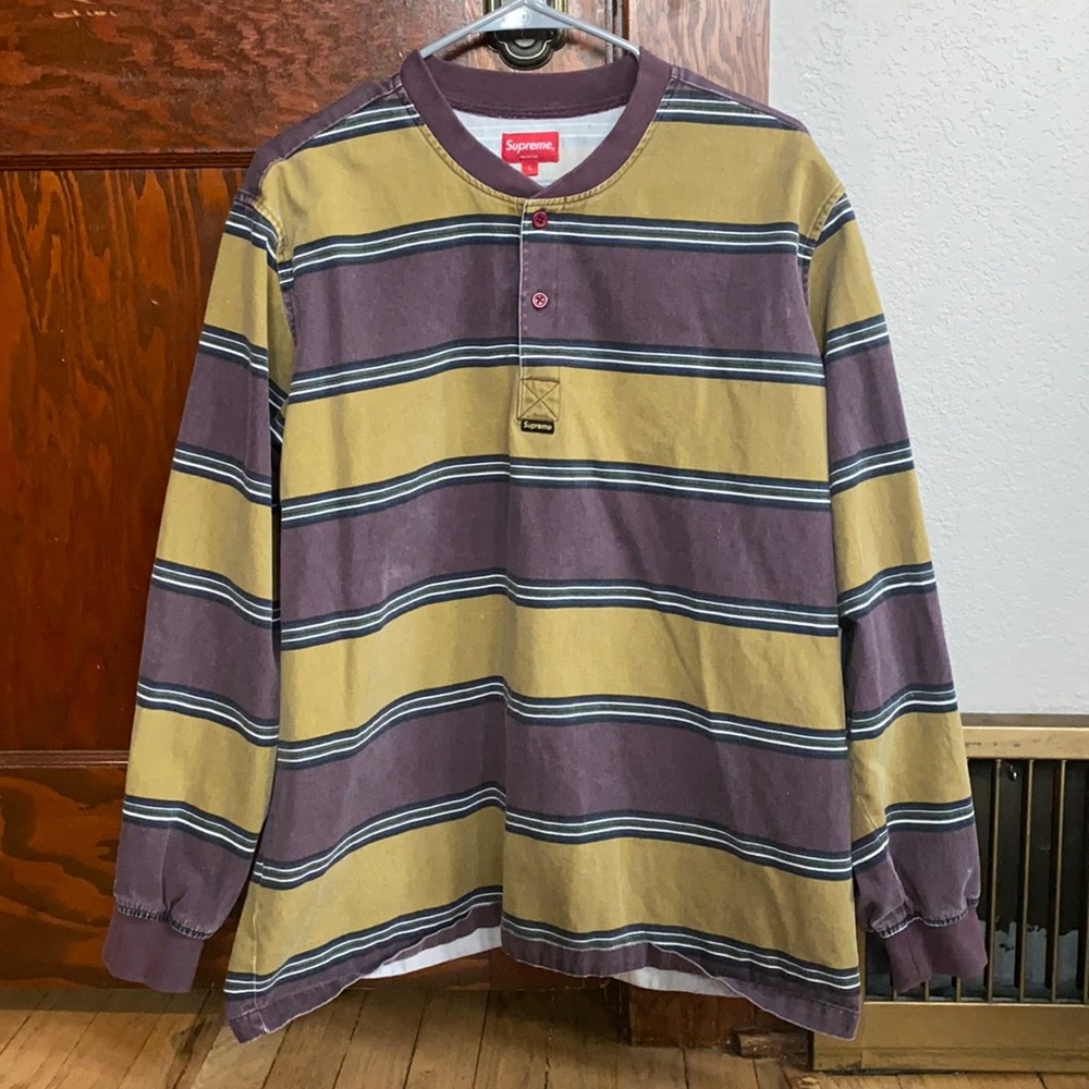 Supreme Striped Rugby Polo